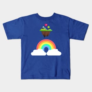 Somewhere Over The Rainbow Kids T-Shirt